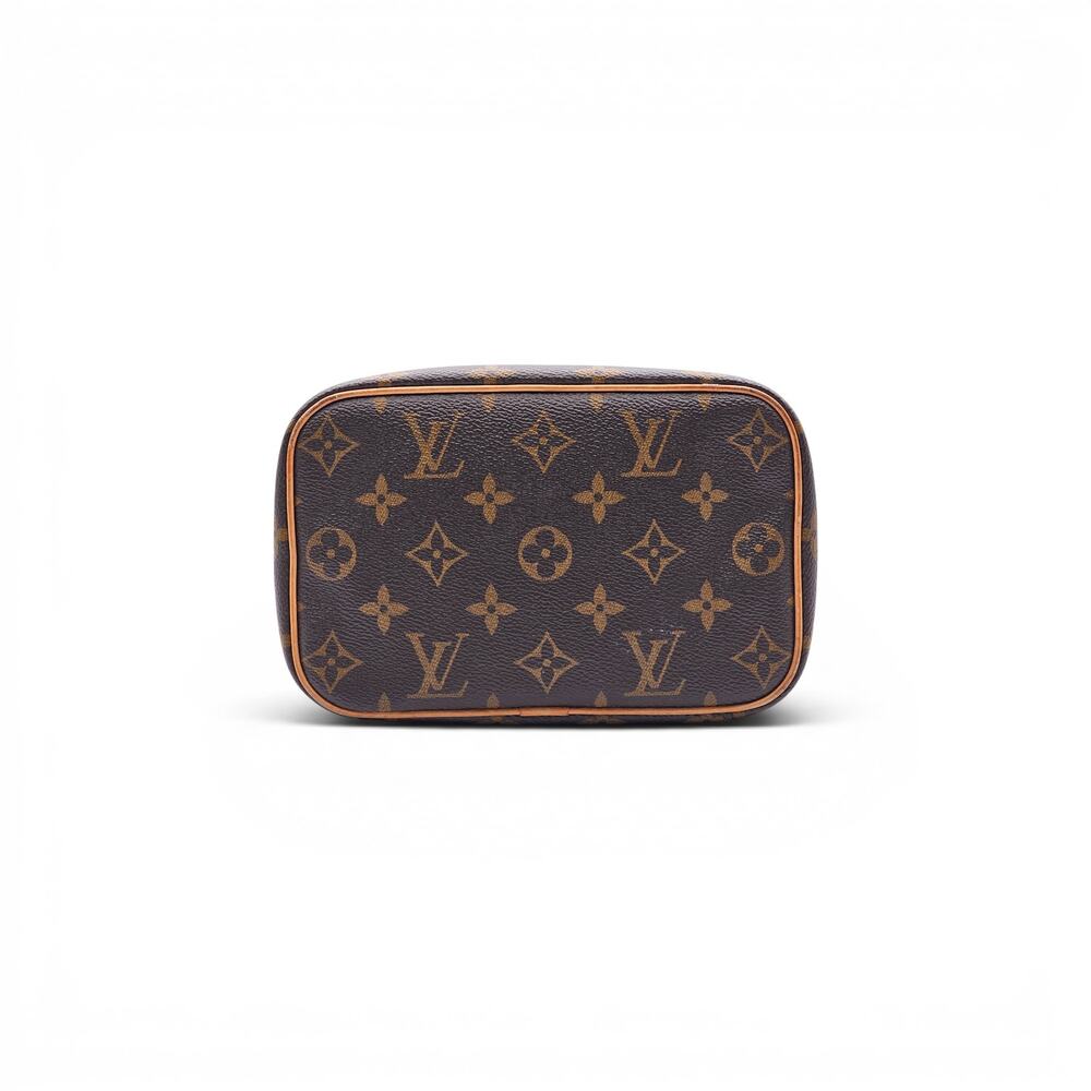 Louis Vuitton Nice Mini Vanity Case Monogram Canvas Beauty Bag Brown - Preowned - Picture 4 of 12